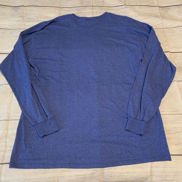 Bob Ross T Shirt Men XL Blue Graphic Happy Trees Joy of Painting Retro Fun - Picture 6 of 6